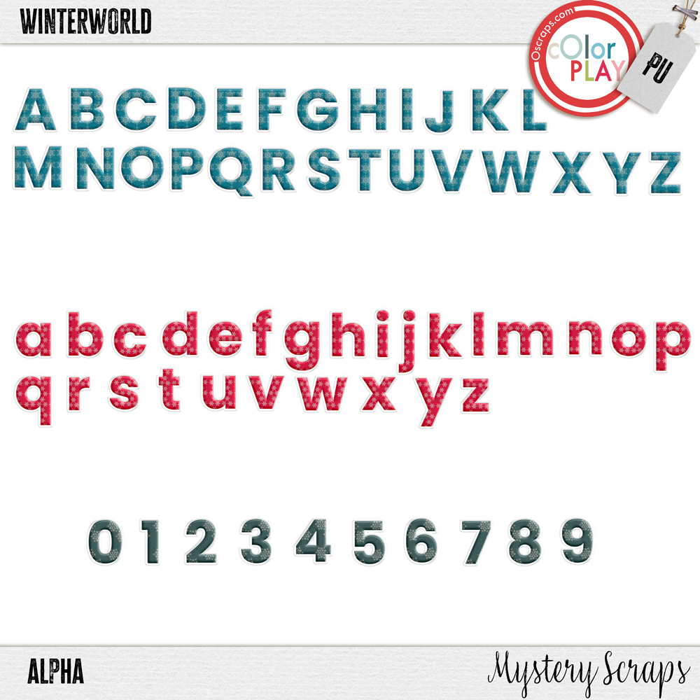 Winterworld Alpha by Mystery Scraps