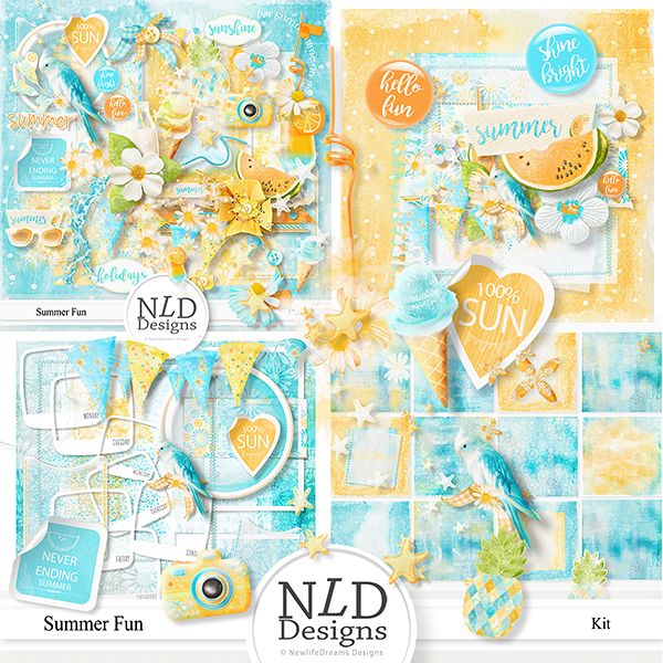Summer Fun Kit By NLD Designs