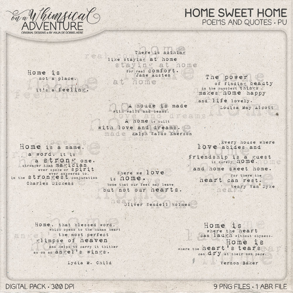 Home Sweet Home Poems And Quotes