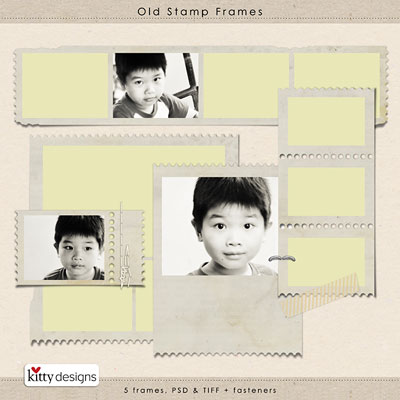 Old Stamp Frames