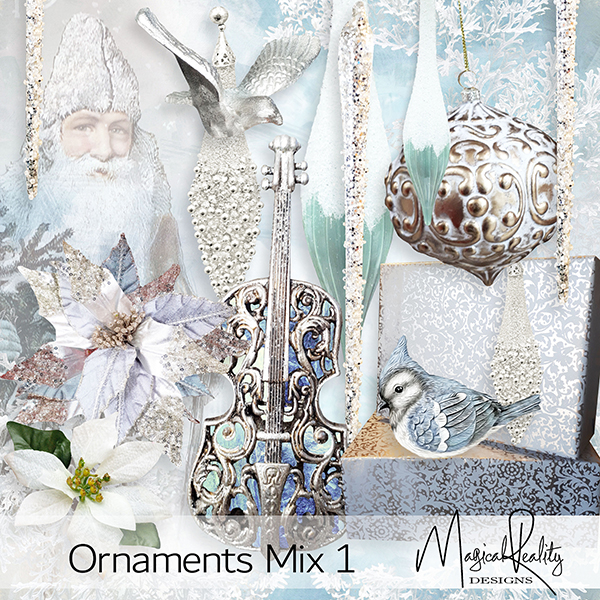 Ornaments Mix 1 CU  by MagicalReality 