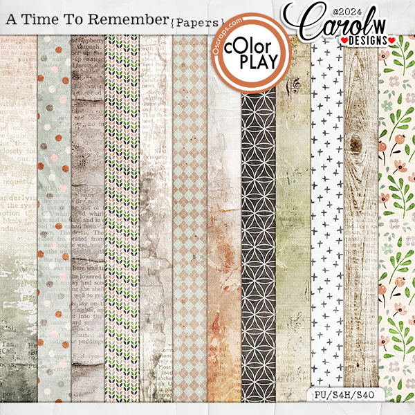 A Time To Remember-Papers