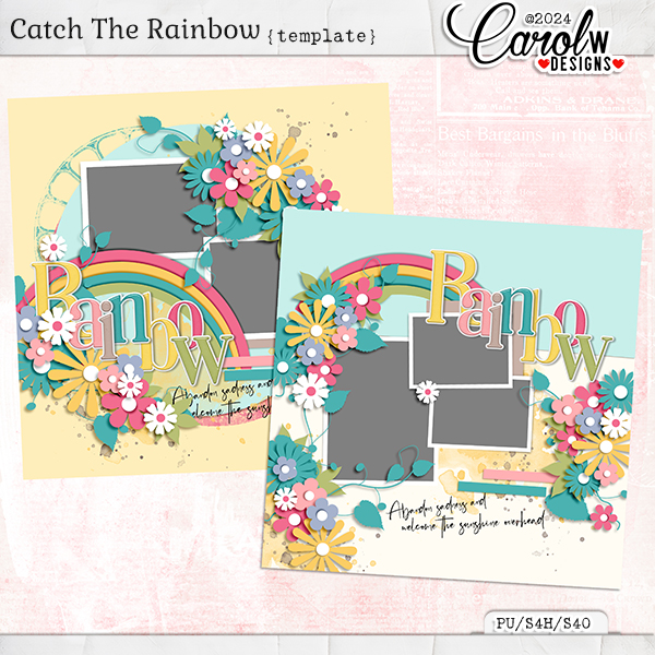 Catch The Rainbow-Template