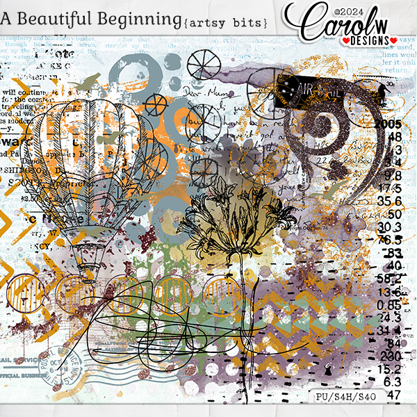 Embrace the Journey-Artsy bits