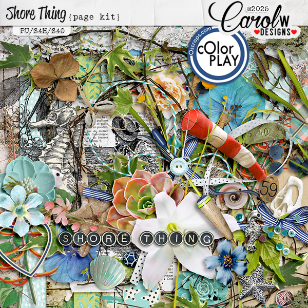 Shore Thing-Page Kit
