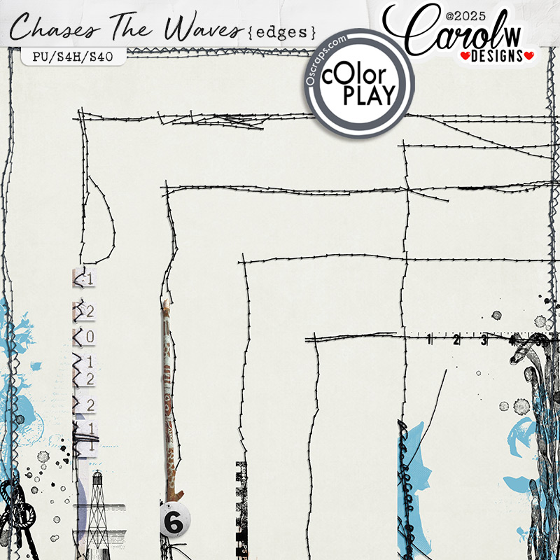 Chases The Waves-Edges