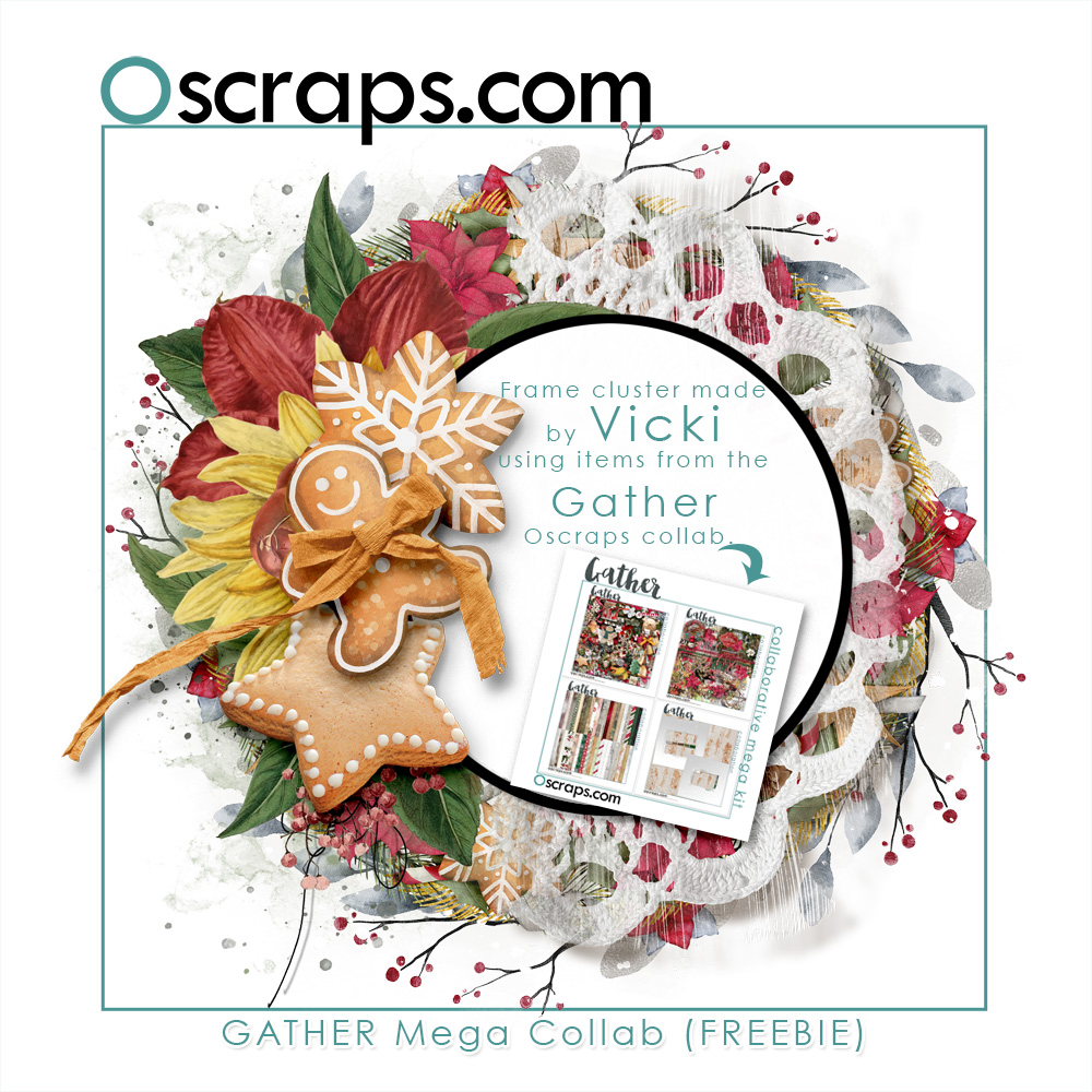 Oscraps Gather Freebie