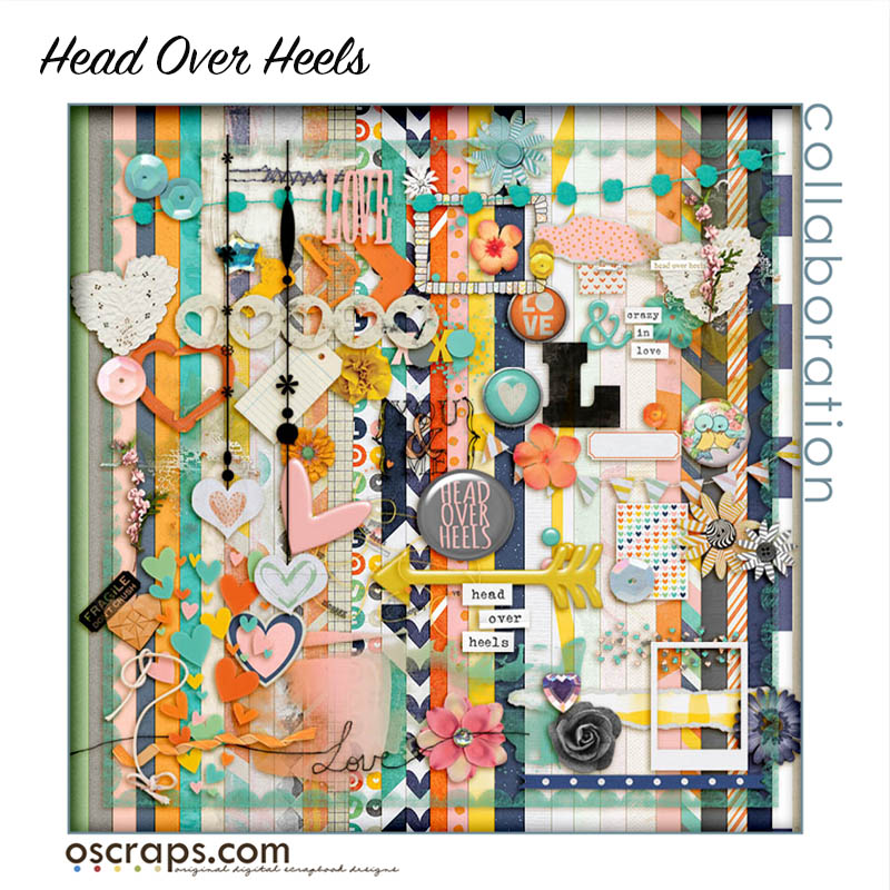 Head Over Heels - An Oscraps 2015 Collaboration