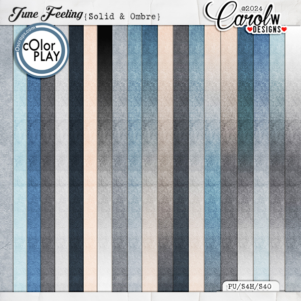 June Feeling-Solid and Ombre