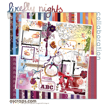 Firefly Nights - Oscraps Collaborative Kit