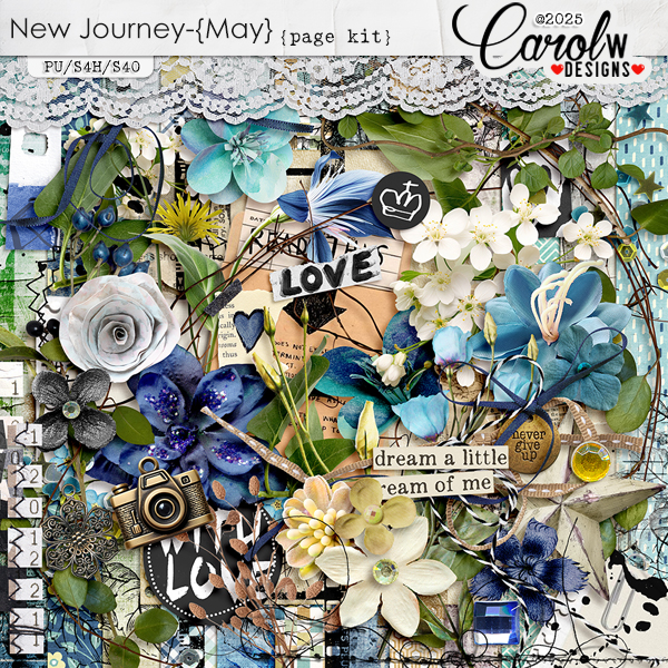 New Journey-{May}-Page Kit
