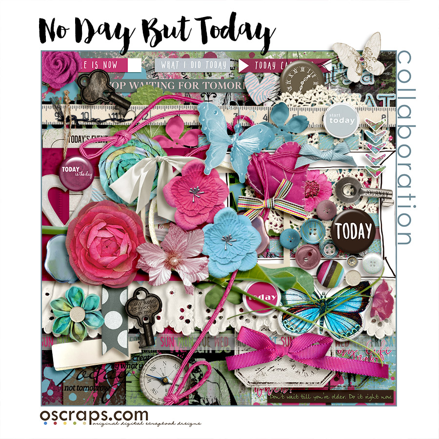 nO day but tOday :: An Oscraps 2016 Collaboration