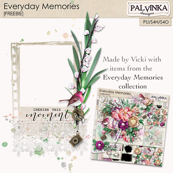 Everyday Memories FREEBIE by Palvinka