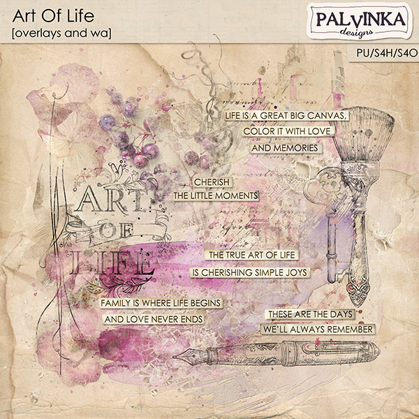 Art Of Life Overlays and WA