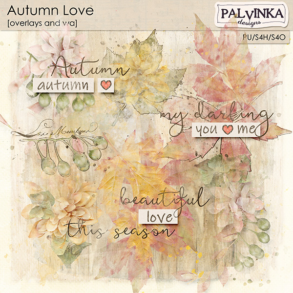 Autumn Love Overlays and WA