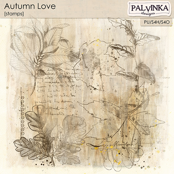 Autumn Love Stamps
