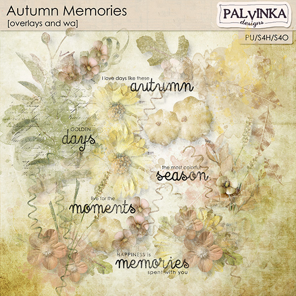 Autumn Memories Overlays and WA
