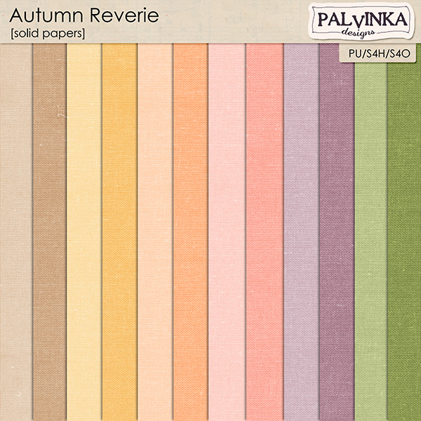Autumn Reverie Solid Papers Autumn Reverie Solid Papers