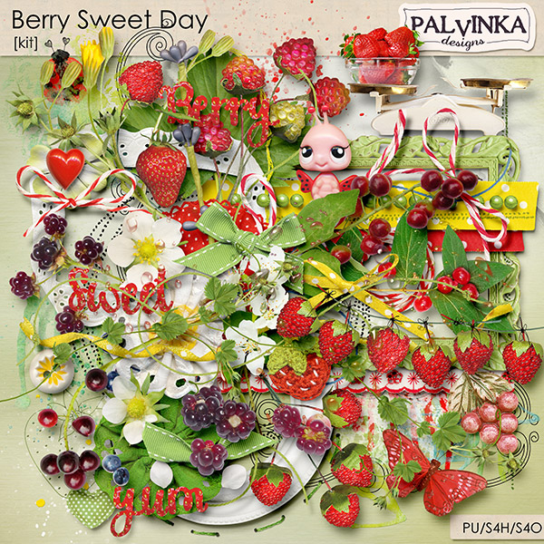 Berry Sweet Day Kit and Alpha