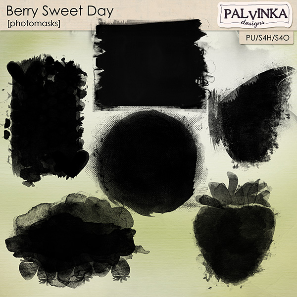 Berry Sweet Day Photomasks