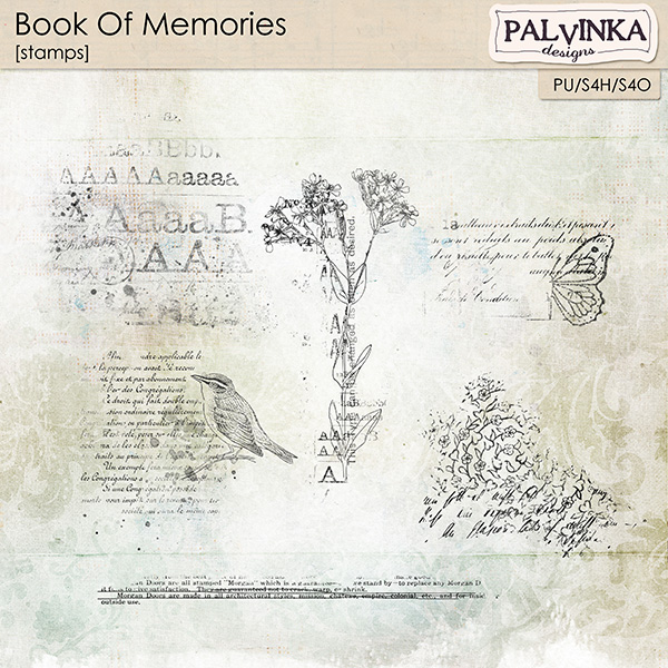 Book Of Memories Stamps