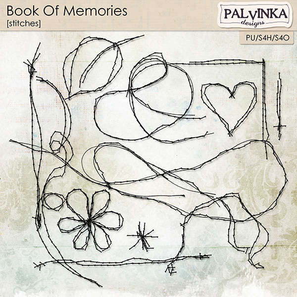 Book Of Memories Stitches