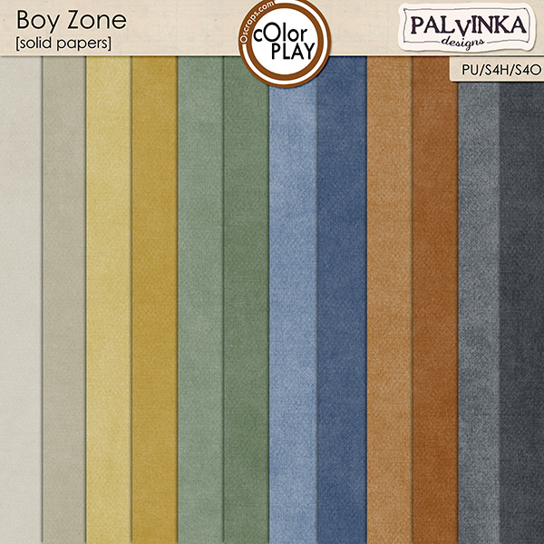 Boy Zone Solid Papers