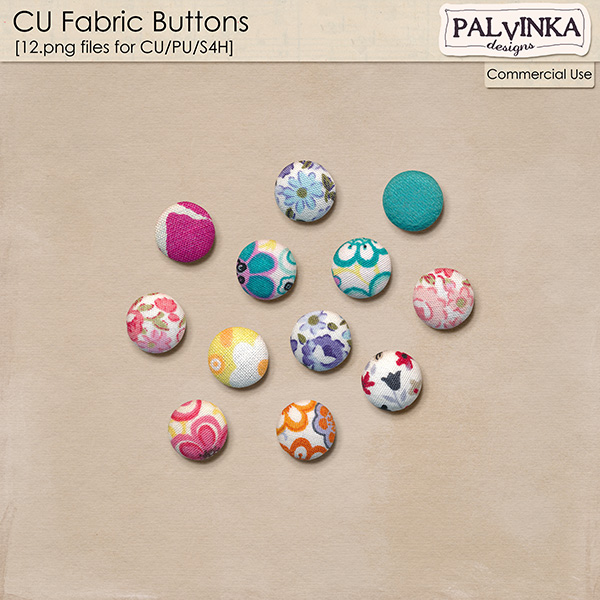CU Fabric Buttons