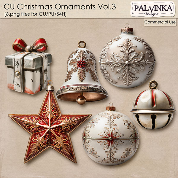 CU Christmas Ornaments 3