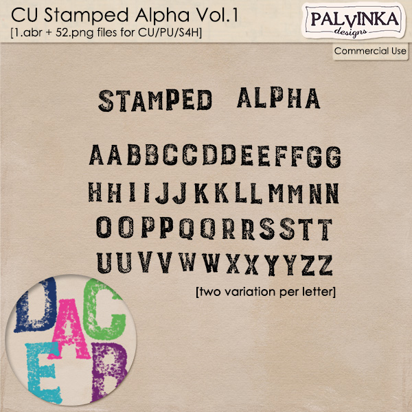 CU Stamped Alpha 1
