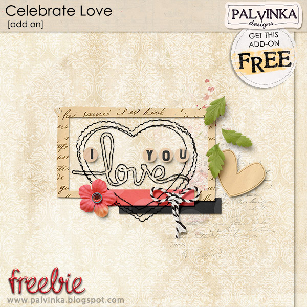 Celebrate Love - Add On - Freebie