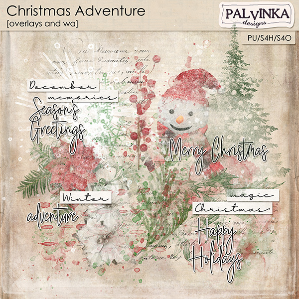 Christmas Adventure Overlays and WA