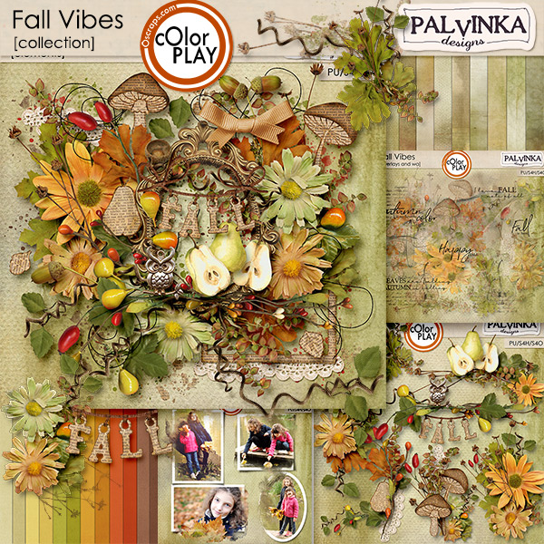 GingerScraps :: Kits :: Falling Slowly Digital Scrapbooking Kit