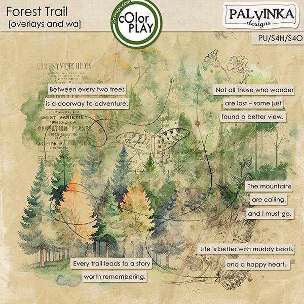 Forest Trail Overlays and WA 