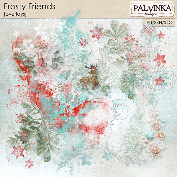 Frosty Friends Overlays