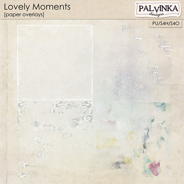 Lovely Moments Paper Overlays
