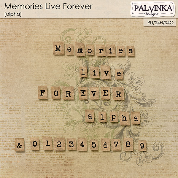 Memories Live Forever Alpha