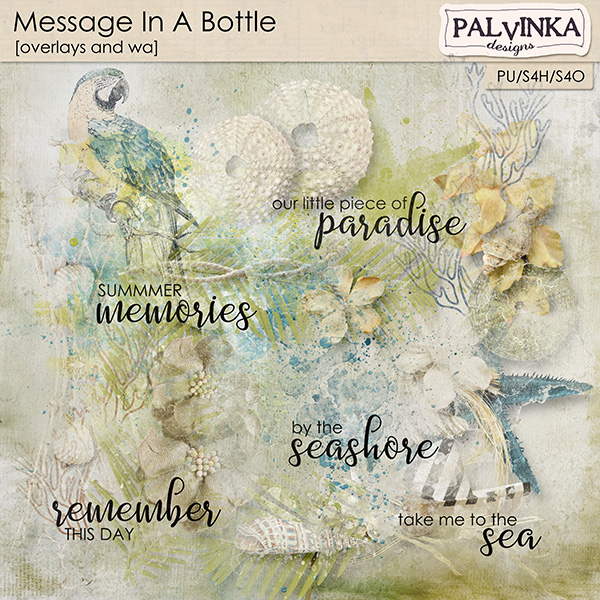Message In A Bottle Overlays and WA