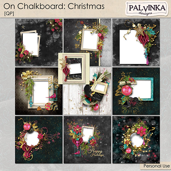 On Chalkboard: Christmas QP