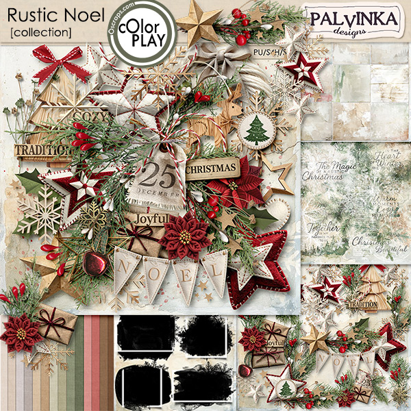 Rustic Noel Collection + free Gift