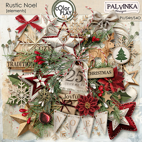 Rustic Noel Elements