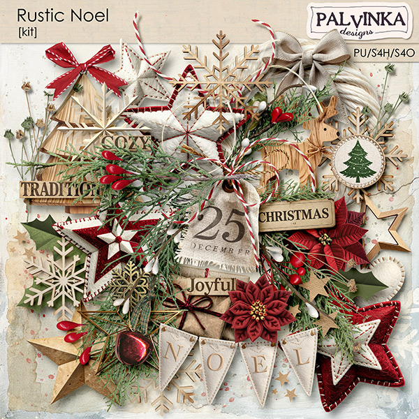 Rustic Noel Kit