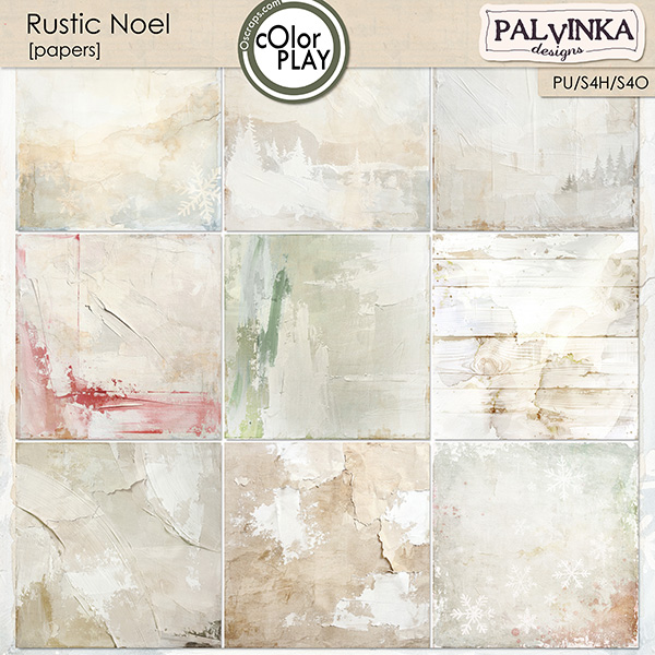 Rustic Noel Papers