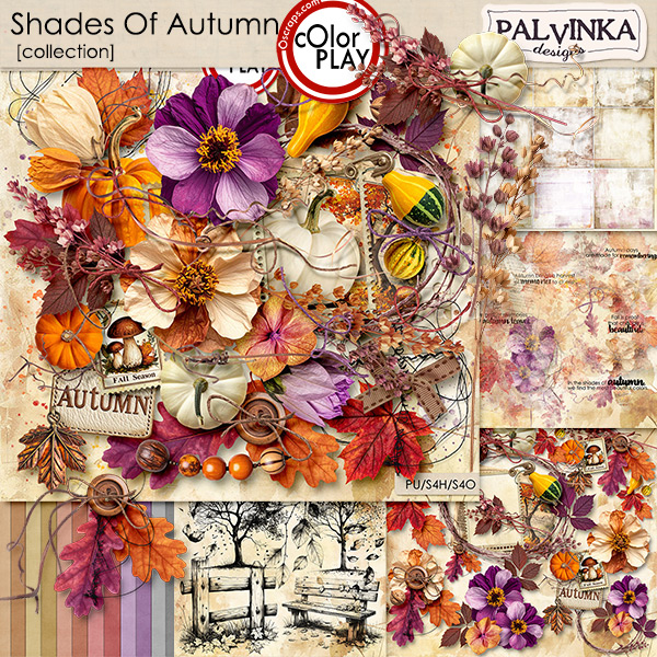 Shades Of Autumn Collection + free BONUS