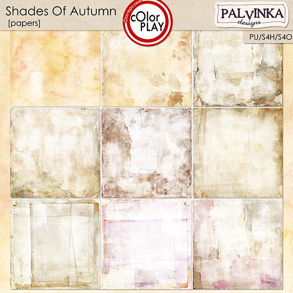 Shades Of Autumn Papers