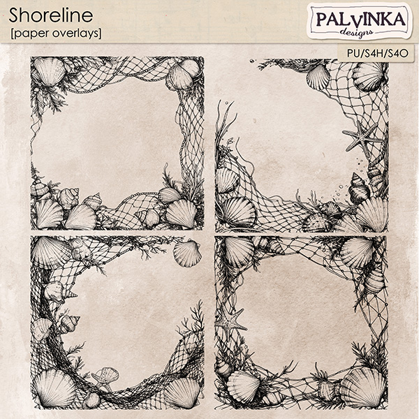 Shoreline Paper Overlays