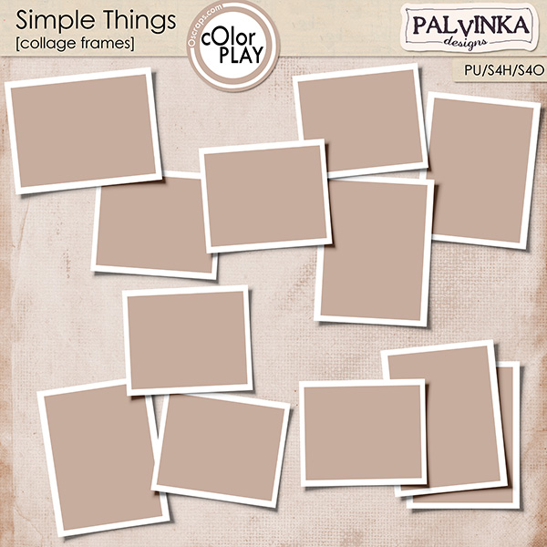 Simple Things Collage Frames