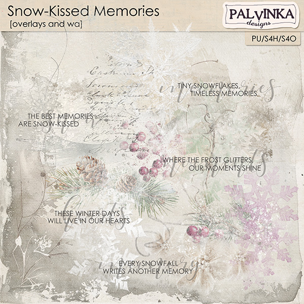 Snow-Kissed Memories Overlays and WA