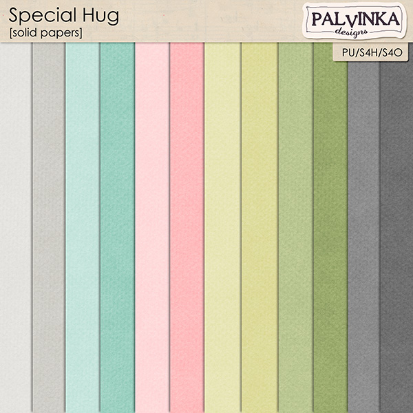 Special Hug Solid Papers