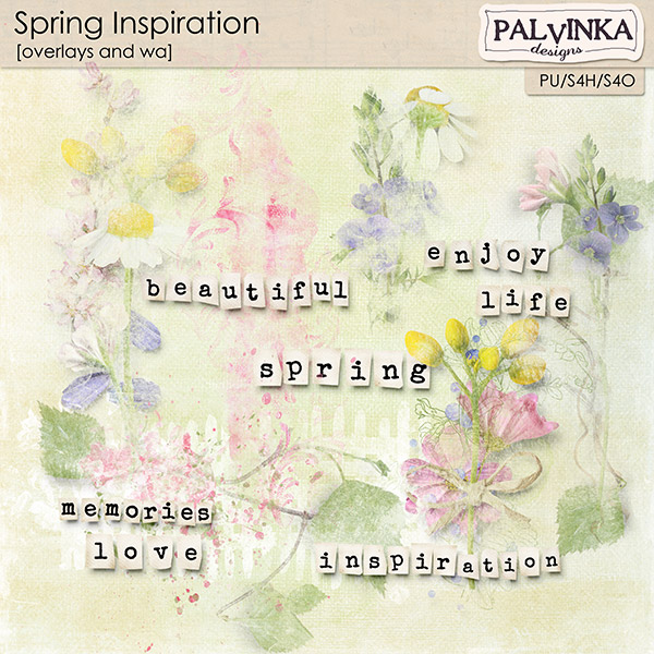 Spring Inspiration Overlays and WA Spring Inspiration Overlays and WA